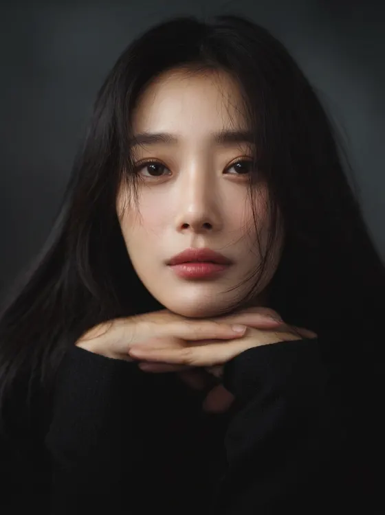 가상모델 #1286 얼굴 원본 2