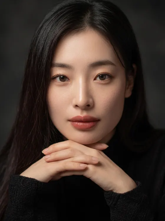 가상모델 #1286 얼굴 원본 4