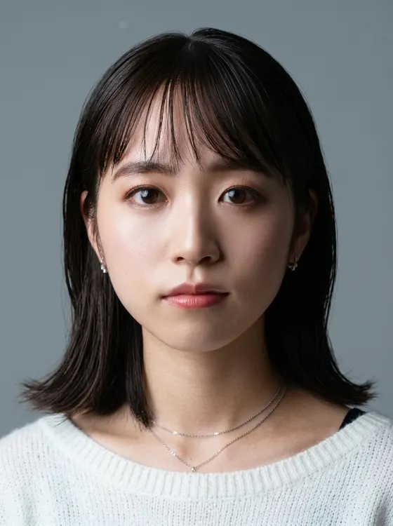 가상모델 #1329 얼굴 원본 5