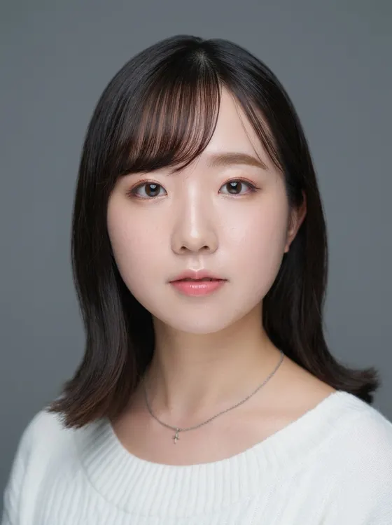 가상모델 #1329 얼굴 원본 9