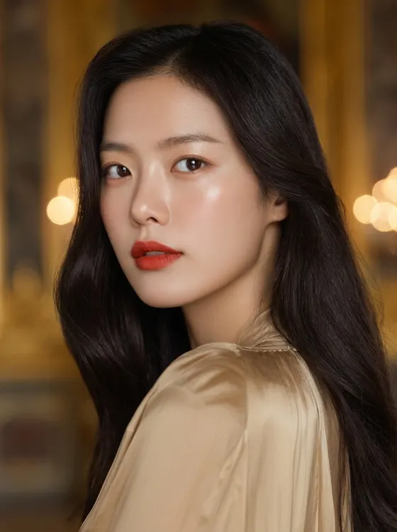 가상모델 #1282 얼굴 원본 22