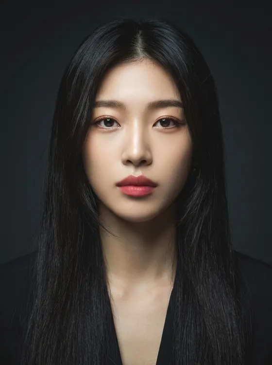 가상모델 #1286 얼굴 원본 8