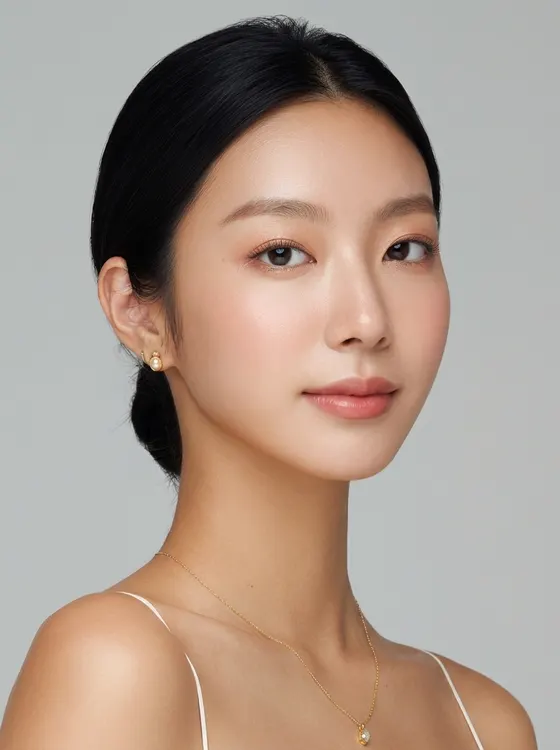가상모델 #1286 얼굴 원본 9