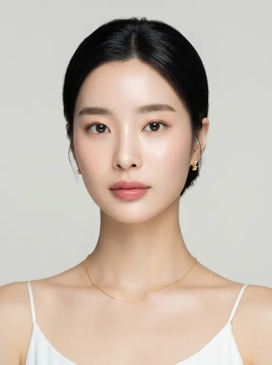 가상모델 #1286 얼굴 원본 17