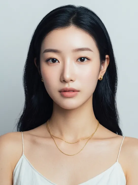 가상모델 #1286 얼굴 원본 18