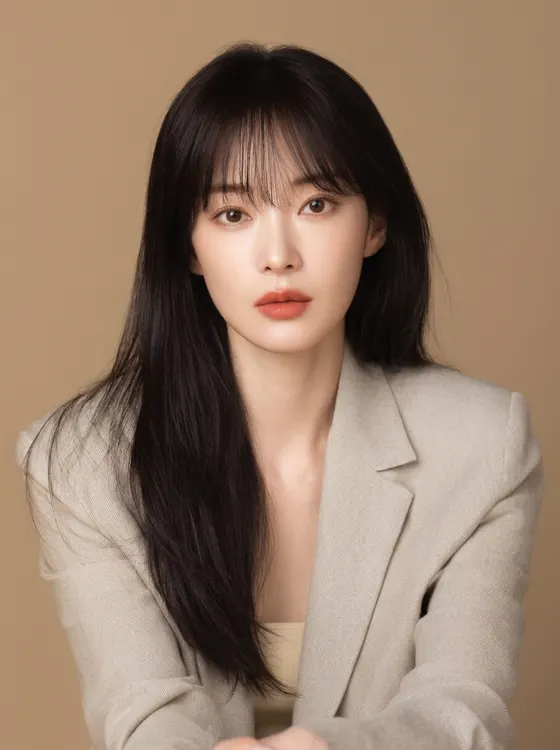 가상모델 #1286 얼굴 원본 23