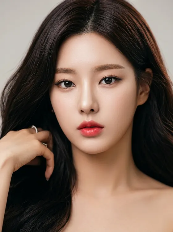 가상모델 #1466 얼굴 원본 11