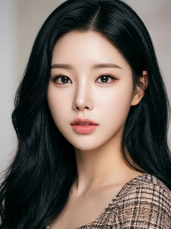 가상모델 #1466 얼굴 원본 16
