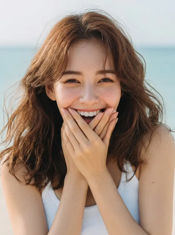 가상모델 #1120 얼굴 원본 2