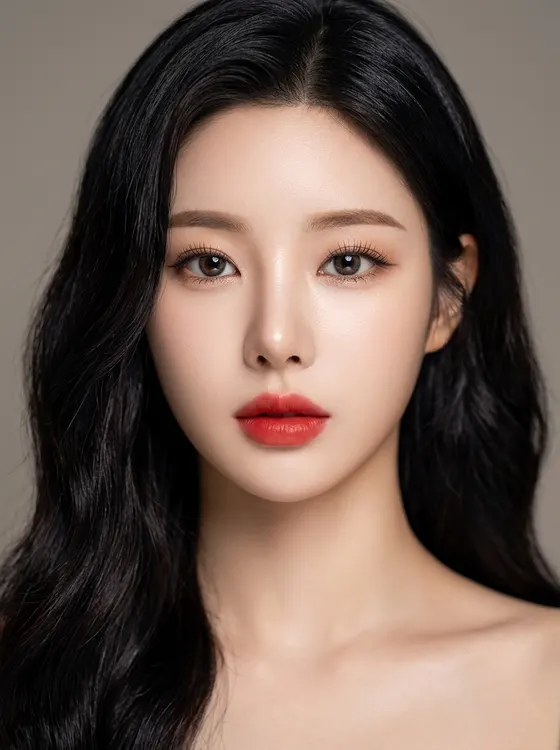 가상모델 #1466 얼굴 원본 20