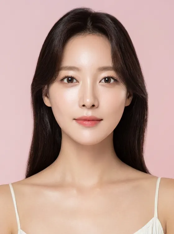 가상모델 #55 얼굴 원본 4