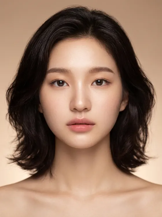 가상모델 #57 얼굴 원본 6