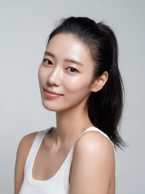 가상모델 #1120 얼굴 원본 23