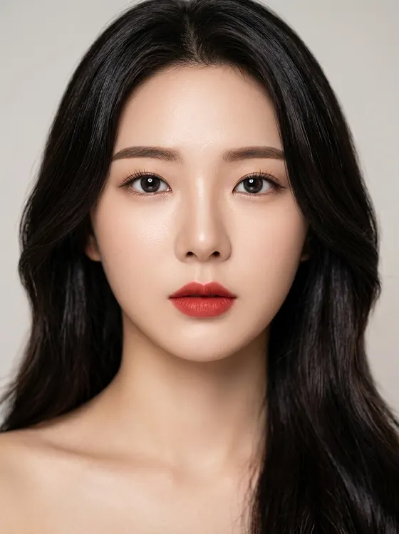 가상모델 #259 얼굴 원본 3
