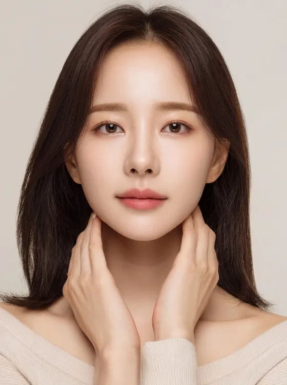 가상모델 #1124 얼굴 원본 3