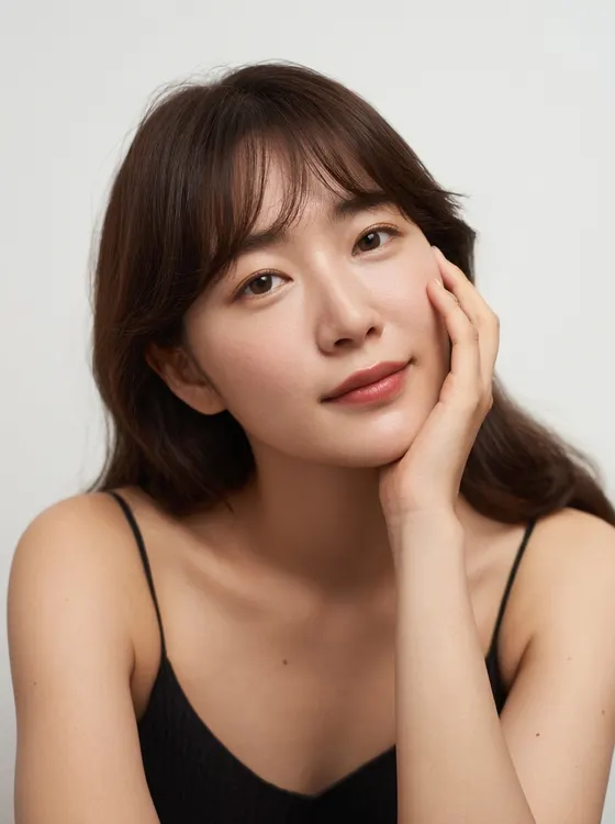 가상모델 #1124 얼굴 원본 5