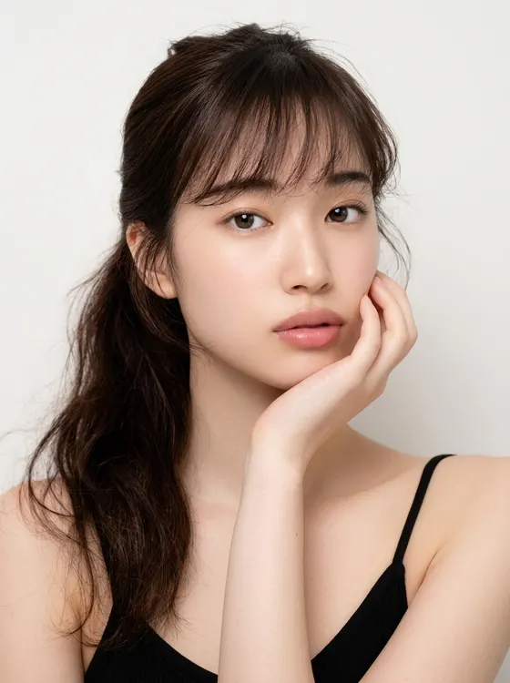 가상모델 #1124 얼굴 원본 6