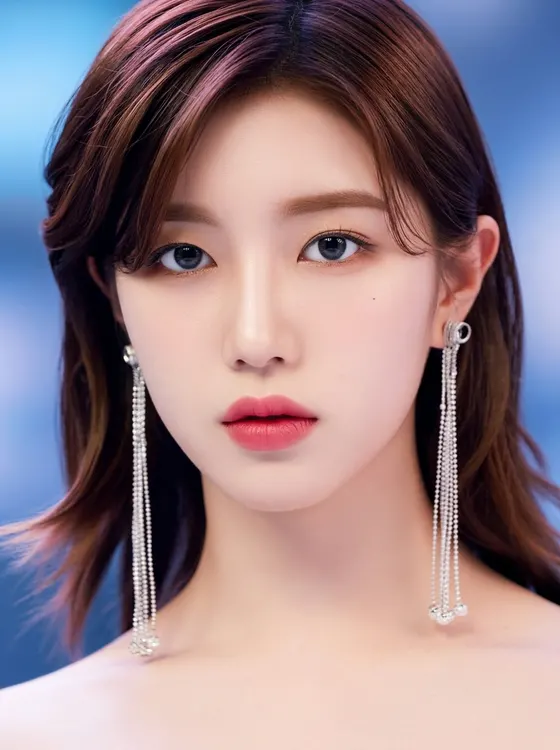 가상모델 #893 얼굴 원본 1