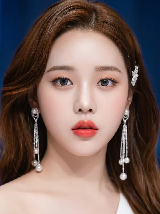 가상모델 #893 얼굴 원본 4