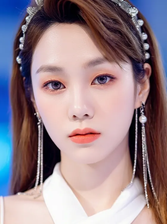 가상모델 #893 얼굴 원본 5