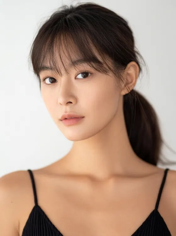 가상모델 #1124 얼굴 원본 9