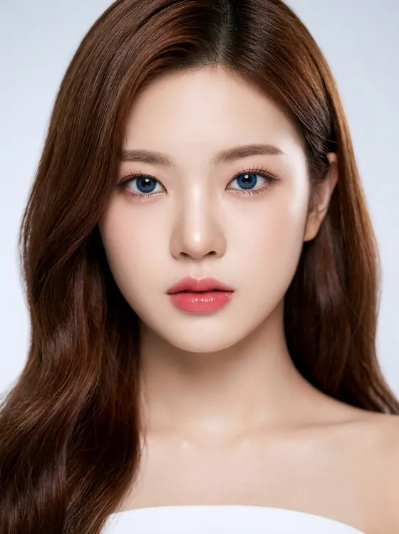 가상모델 #932 얼굴 원본 4