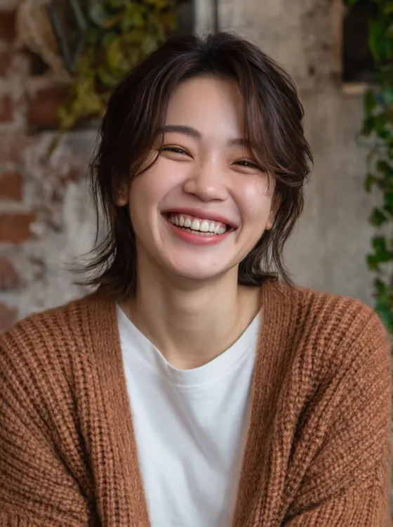 가상모델 #1124 얼굴 원본 13