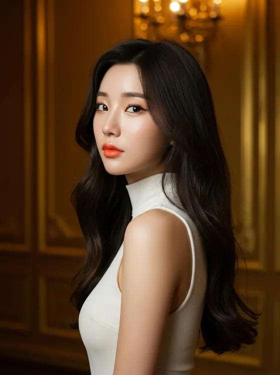 가상모델 #1145 얼굴 원본 16