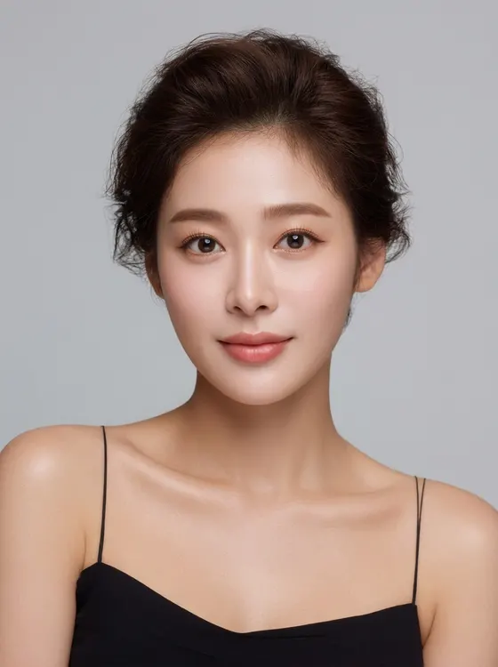 가상모델 #1124 얼굴 원본 19