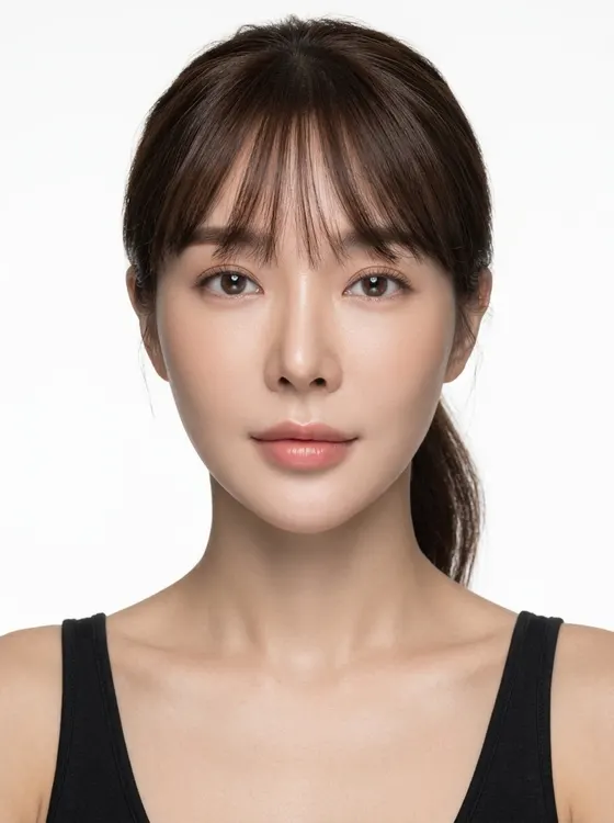 가상모델 #1124 얼굴 원본 23