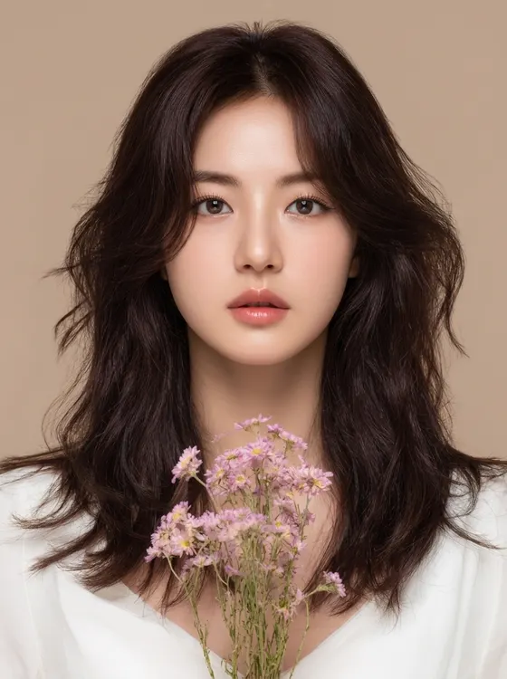 가상모델 #1128 얼굴 원본 5