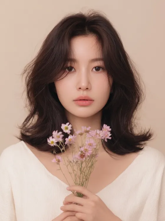 가상모델 #1128 얼굴 원본 6