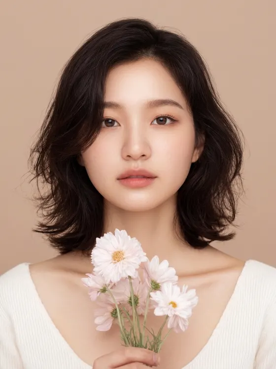 가상모델 #1128 얼굴 원본 8