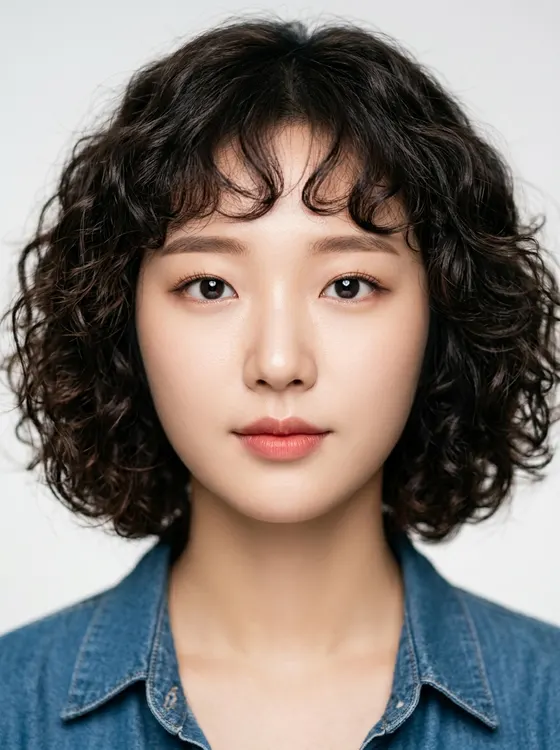 가상모델 #1389 얼굴 원본 5