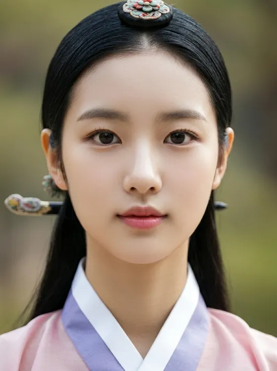 가상모델 #1389 얼굴 원본 7