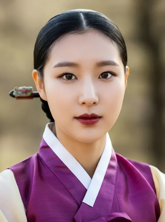 가상모델 #1389 얼굴 원본 9