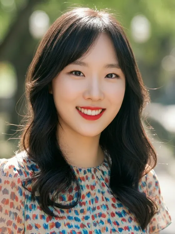 가상모델 #1389 얼굴 원본 14