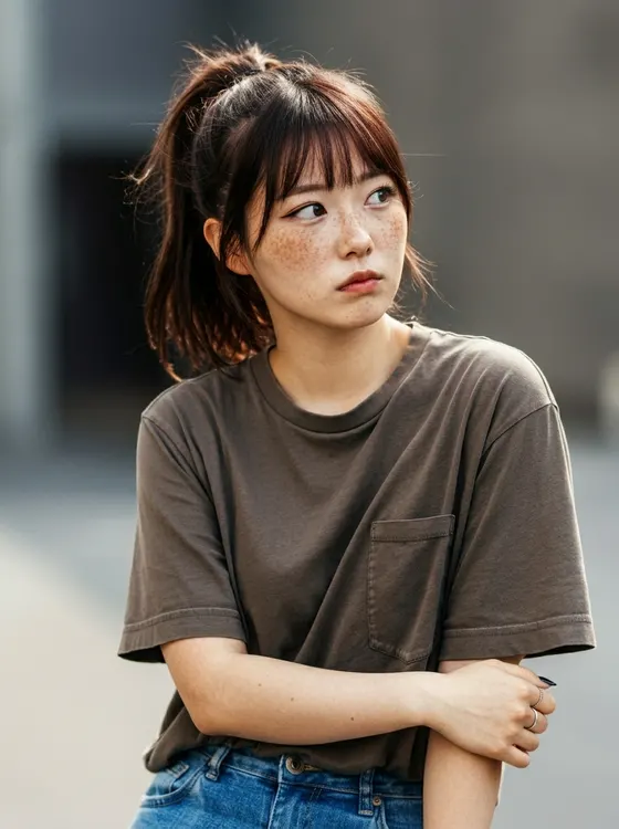 가상모델 #1389 얼굴 원본 18