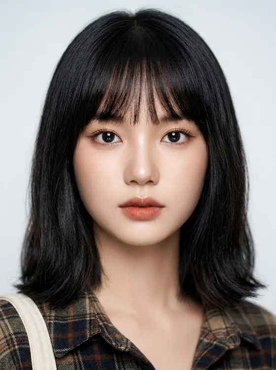 가상모델 #1389 얼굴 원본 19