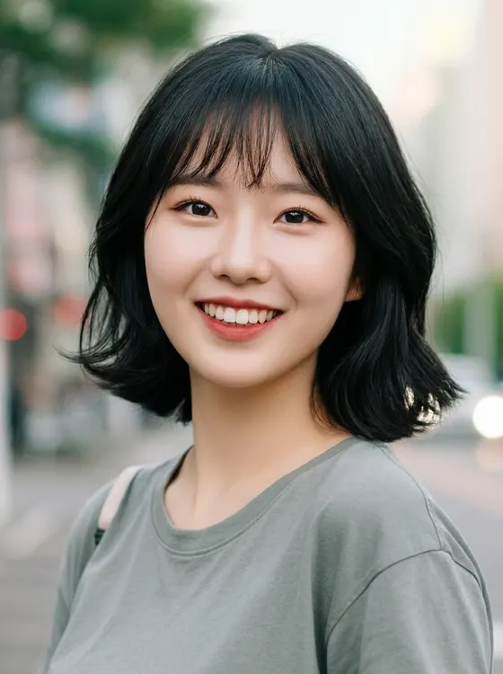 가상모델 #1389 얼굴 원본 20