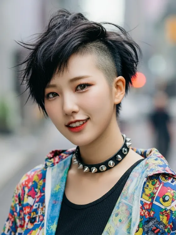 가상모델 #1389 얼굴 원본 21