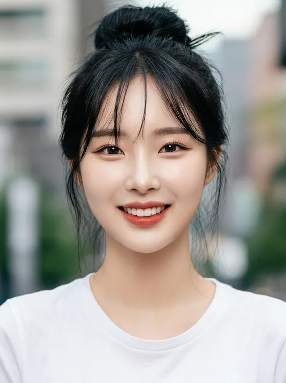 가상모델 #1389 얼굴 원본 23