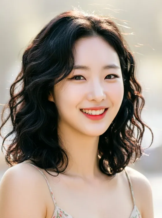 가상모델 #1391 얼굴 원본 4