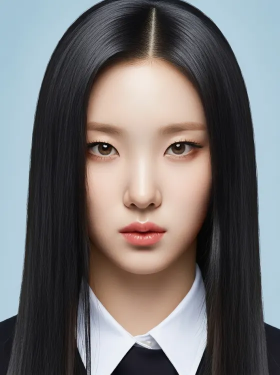 가상모델 #1391 얼굴 원본 6