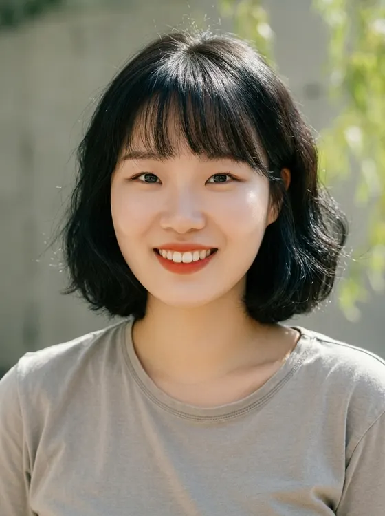 가상모델 #1391 얼굴 원본 7