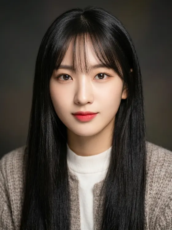 가상모델 #1391 얼굴 원본 21