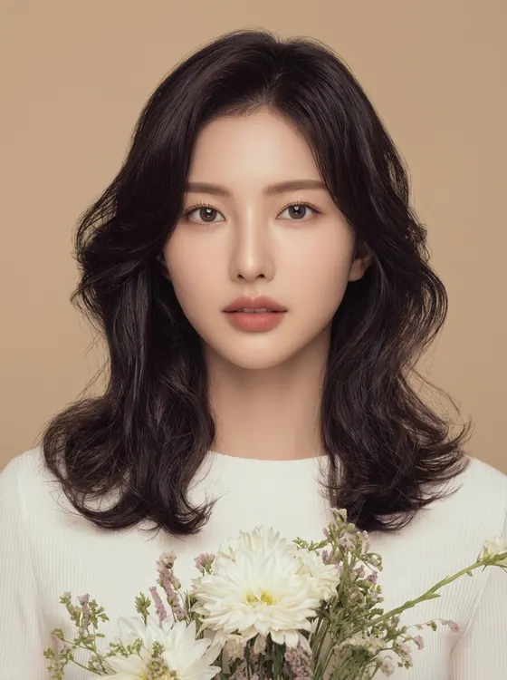 가상모델 #1128 얼굴 원본 19