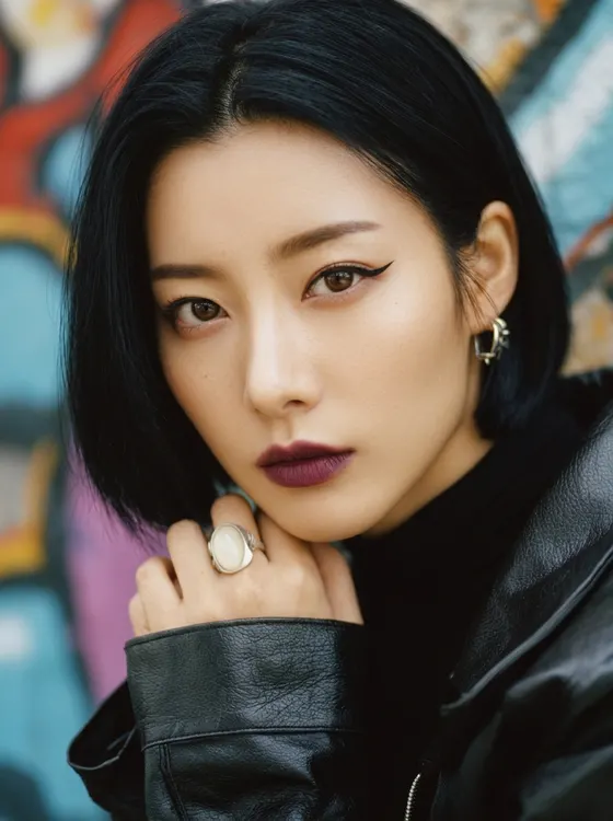 가상모델 #1130 얼굴 원본 7