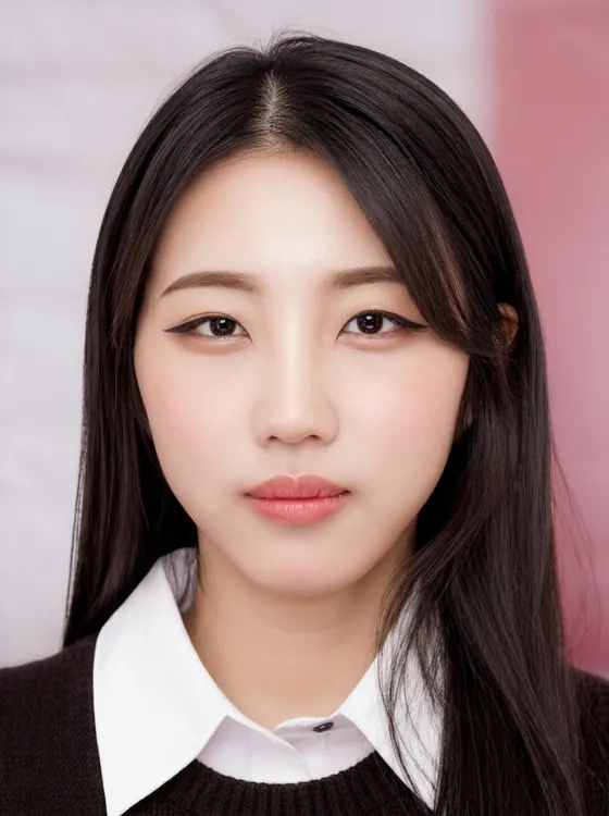 가상모델 #181 얼굴 원본 5