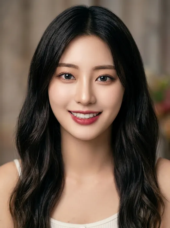 가상모델 #203 얼굴 원본 3
